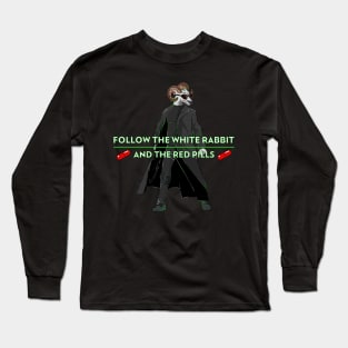 Follow the Black Sheep and the White Rabbit Long Sleeve T-Shirt